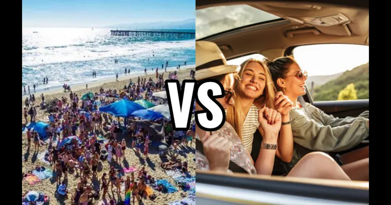Beach Party Week vs. Cheap Road Trip