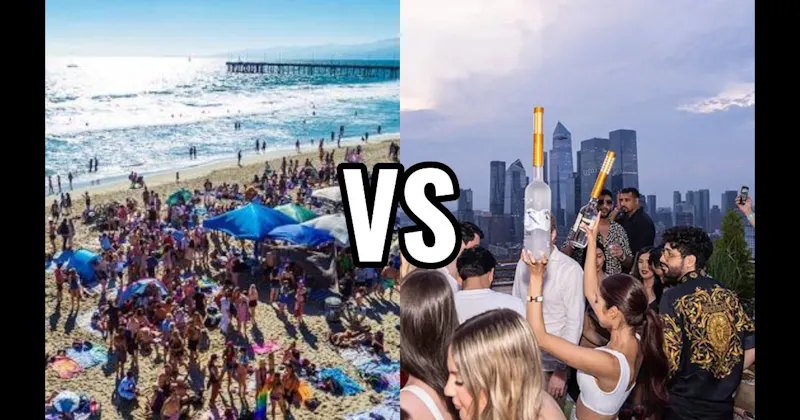 Beach Party Week vs. Vegas / Big City Binge