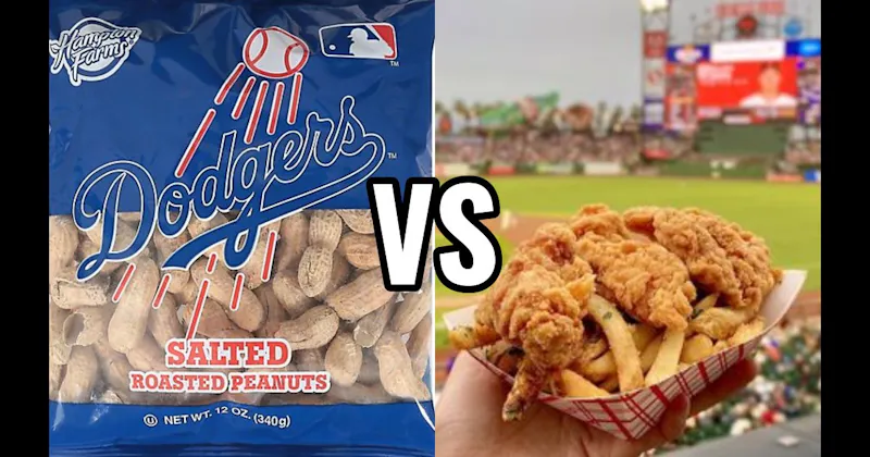 Chicken Tenders & Fries vs. Peanuts