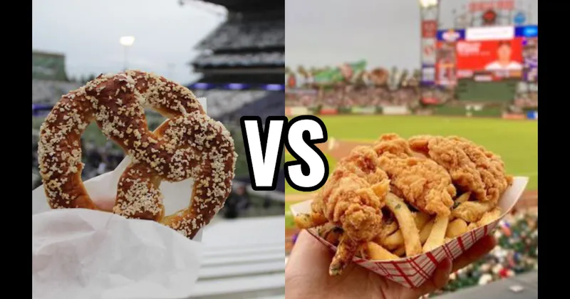 Chicken Tenders & Fries vs. Soft Pretzels