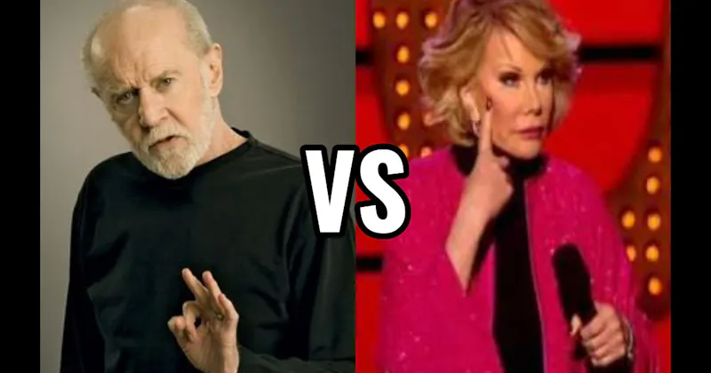 George Carlin vs. Joan Rivers