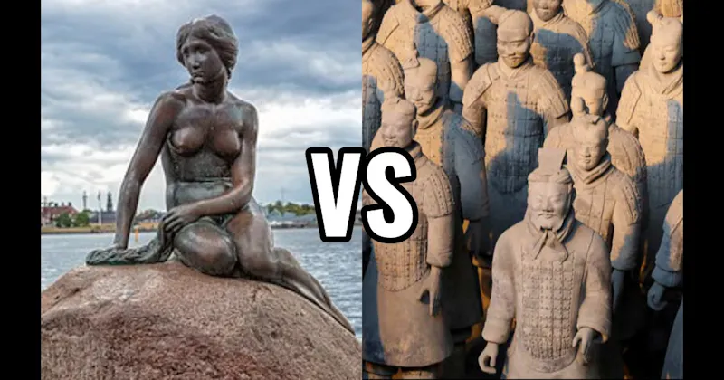 The Little Mermaid vs. The Terracotta Army
