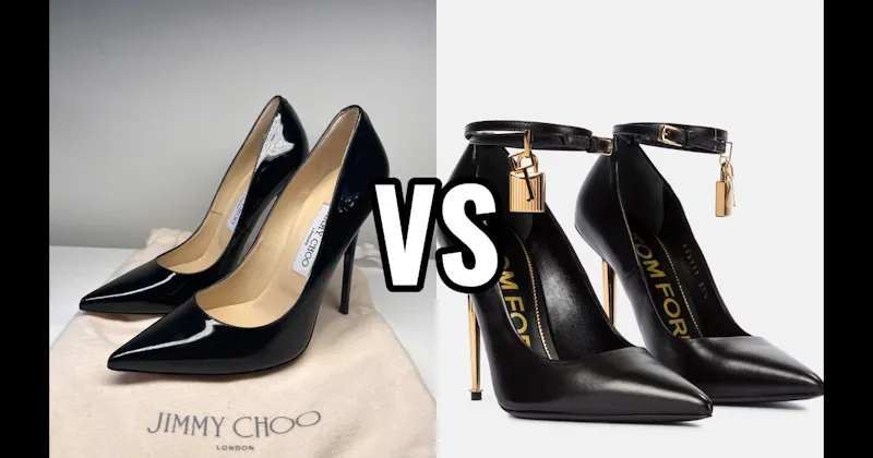 Anouk (Jimmy Choo) vs. Padlock Ankle-Strap Pump (Tom Ford)