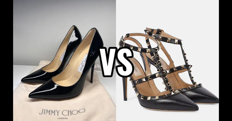 Anouk (Jimmy Choo) vs. Rockstud Pump (Valentino)