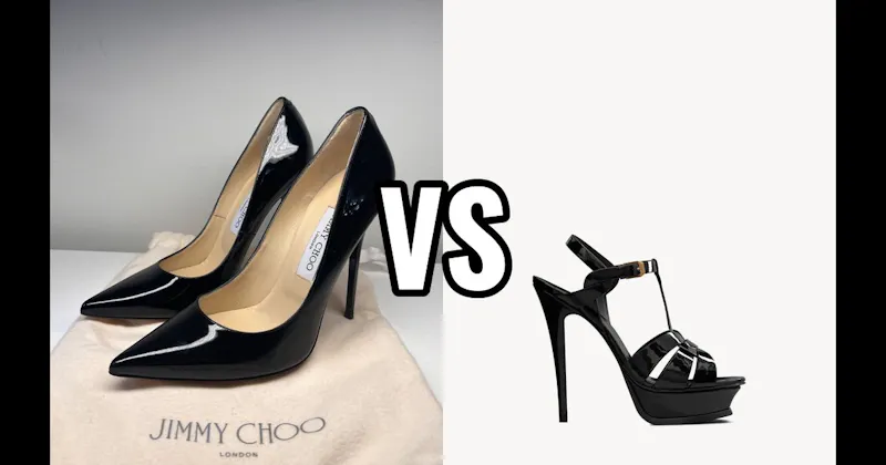 Anouk (Jimmy Choo) vs. Tribute Sandal (YSL)