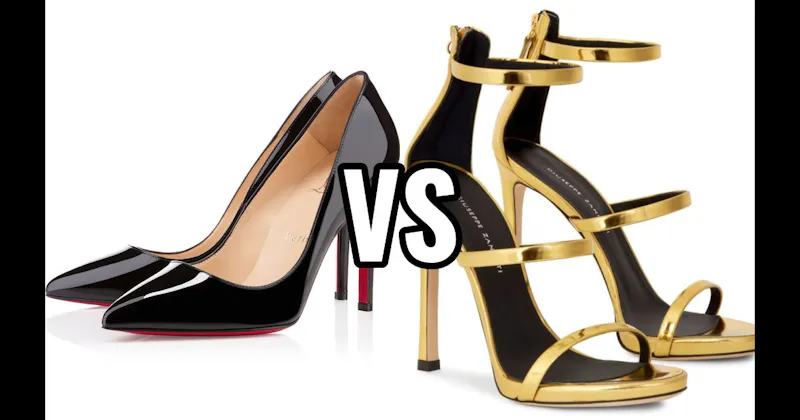 Harmony Sandals (Giuseppe Zanotti) vs. Pigalle (Pigalle)