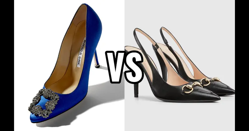 Hangisi (Manolo Blahnik) vs. Horsebit High-Heel Pump (Gucci)