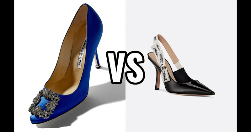 Hangisi (Manolo Blahnik) vs. J’Adior Slingback Pump (Dior)
