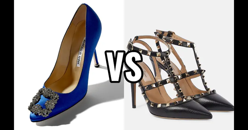 Hangisi (Manolo Blahnik) vs. Rockstud Pump (Valentino)