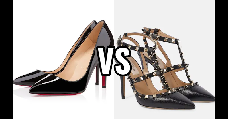 Pigalle (Pigalle) vs. Rockstud Pump (Valentino)