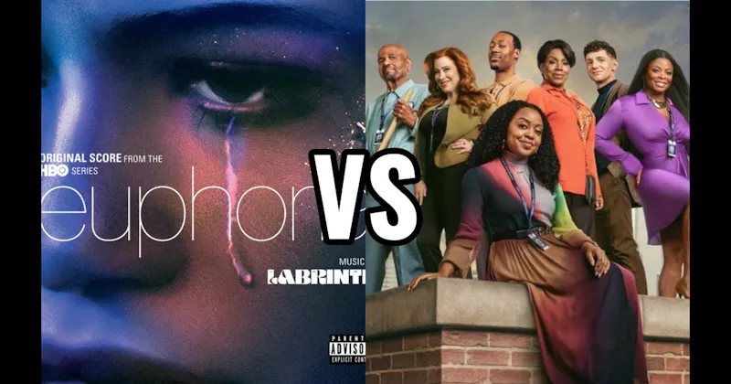 Abbott Elementary (ABC | Hulu) vs. Euphoria (HBO | Max)