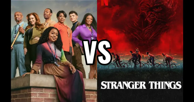 Abbott Elementary (ABC | Hulu) vs. Stranger Things (Netflix)