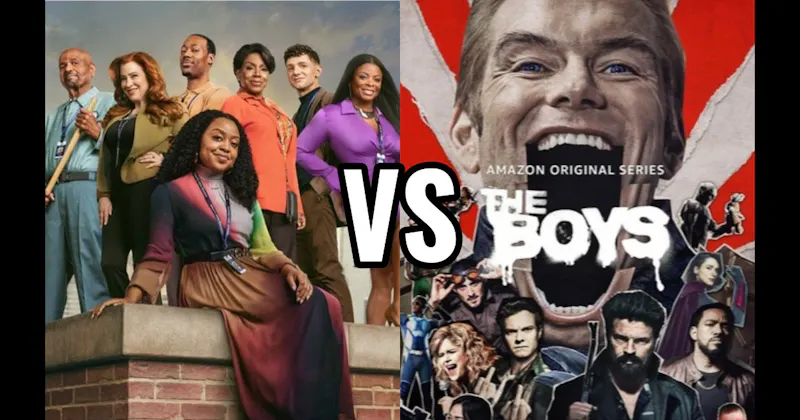 Abbott Elementary (ABC | Hulu) vs. The Boys (Prime Video)