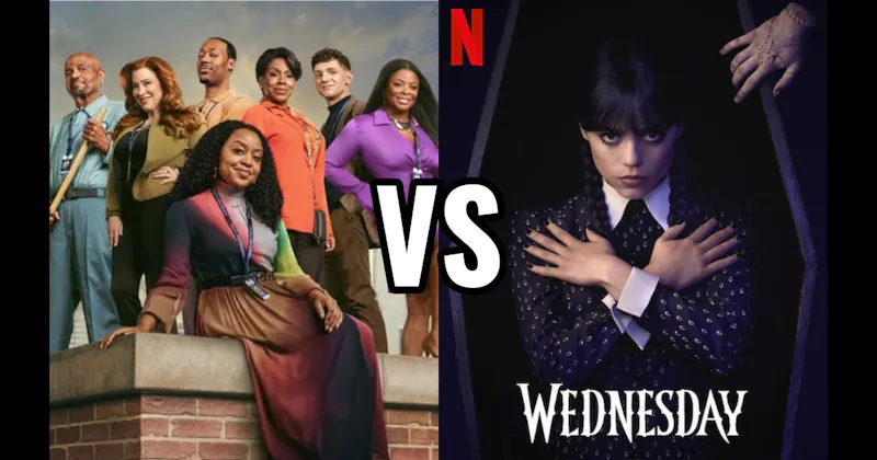 Abbott Elementary (ABC | Hulu) vs. Wednesday (Netflix)