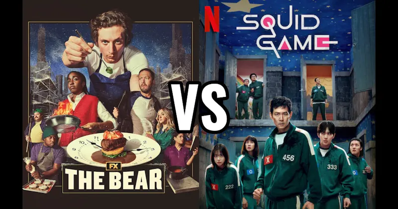 Squid Game (Netflix) vs. The Bear