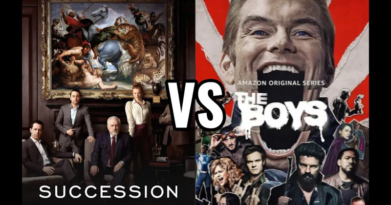 Succession (HBO / Max) vs. The Boys (Prime Video)