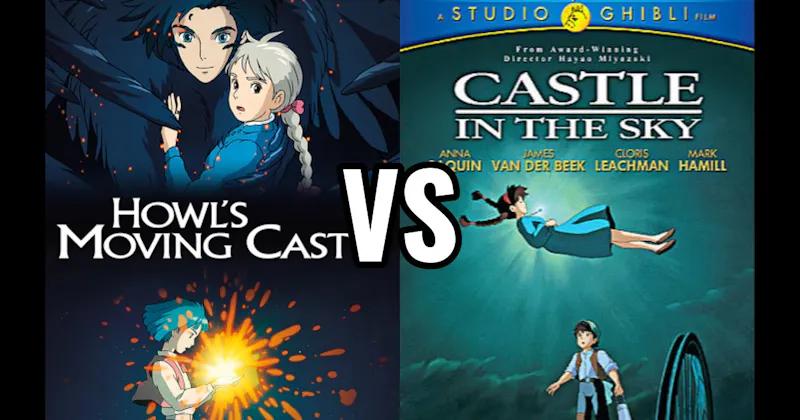 Castle in the Sky vs. Howl's Moving Castle