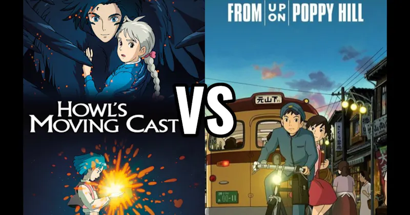From Up On Poppy Hill vs. Howl's Moving Castle