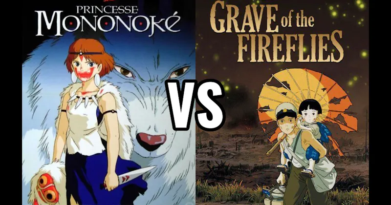 Grave of the Fireflies vs. Princess Mononoke
