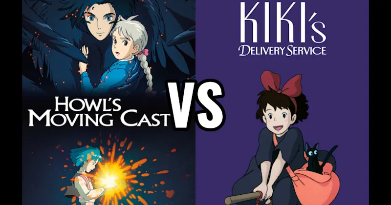 Howl's Moving Castle vs. Kiki's Delivery Service
