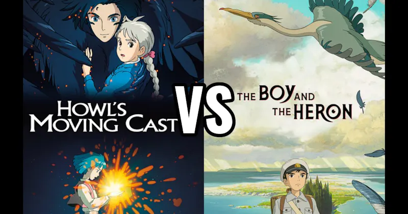 Howl's Moving Castle vs. The Boy and The Heron
