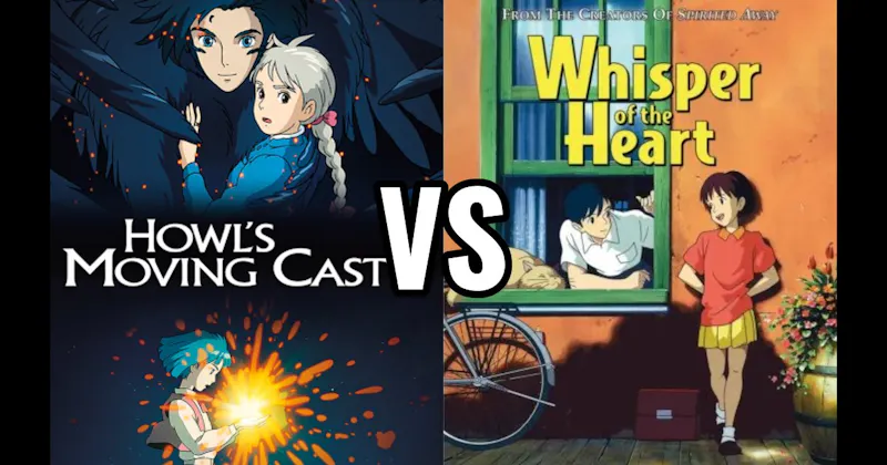 Howl's Moving Castle vs. Whisper of the Heart