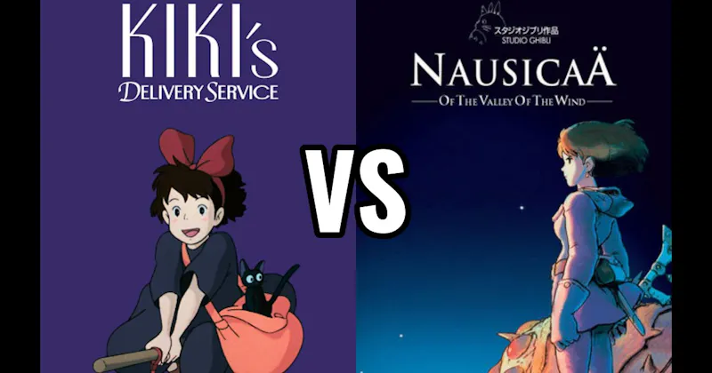 Kiki's Delivery Service vs. Nausicaä of the Valley of the Wind