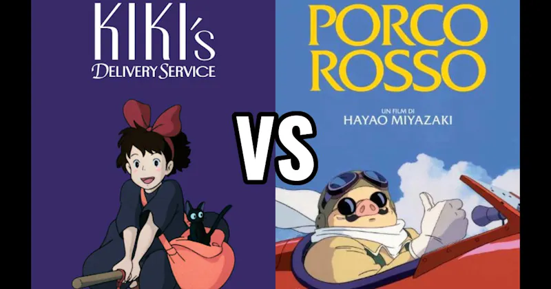 Kiki's Delivery Service vs. Porco Rosso