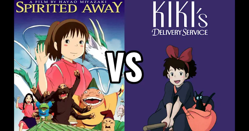 Kiki's Delivery Service vs. Spirited Away