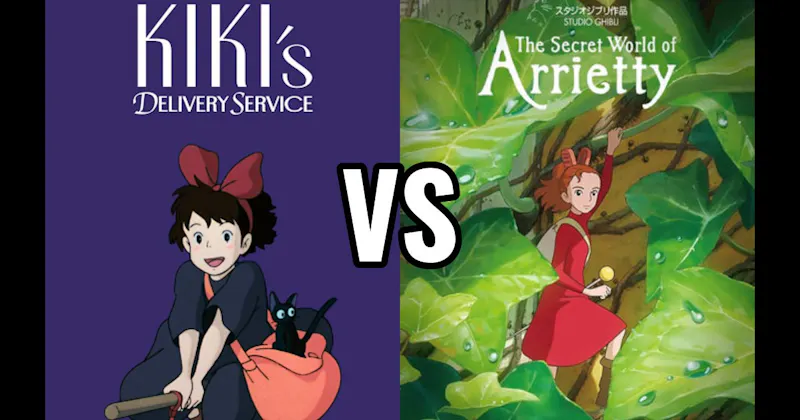 Kiki's Delivery Service vs. The Secret World of Arrietty
