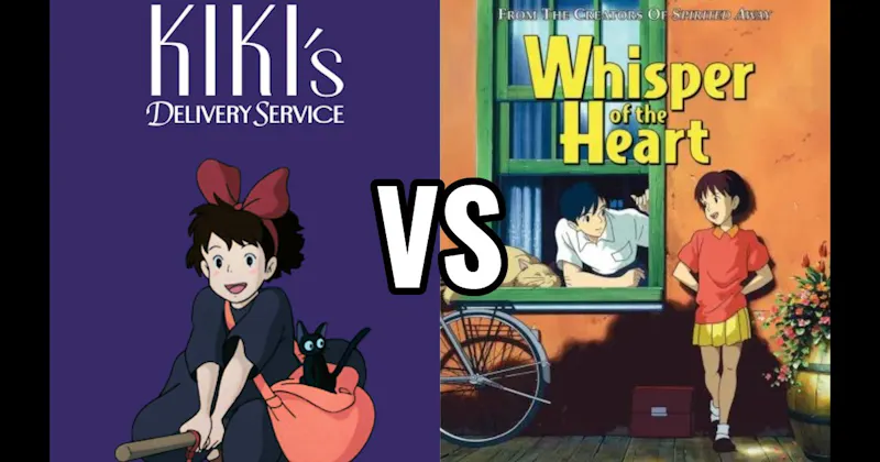 Kiki's Delivery Service vs. Whisper of the Heart