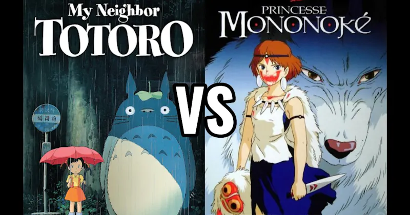 My Neighbor Totoro vs. Princess Mononoke