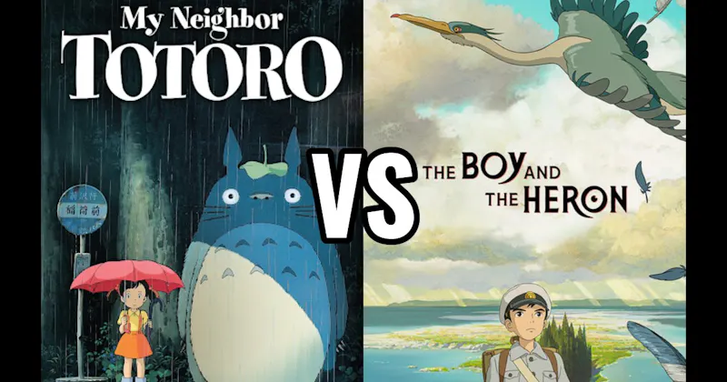 My Neighbor Totoro vs. The Boy and The Heron