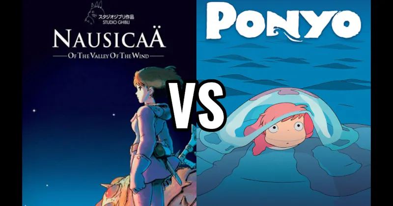 Nausicaä of the Valley of the Wind vs. Ponyo