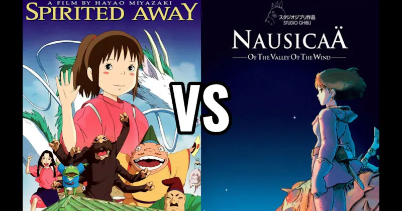 Nausicaä of the Valley of the Wind vs. Spirited Away