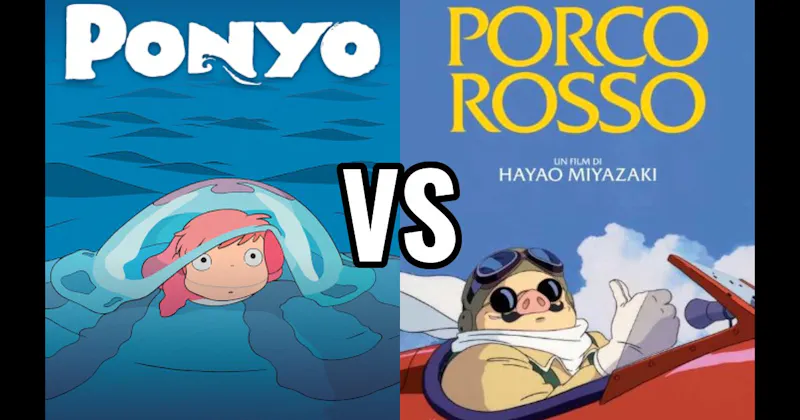 Ponyo vs. Porco Rosso