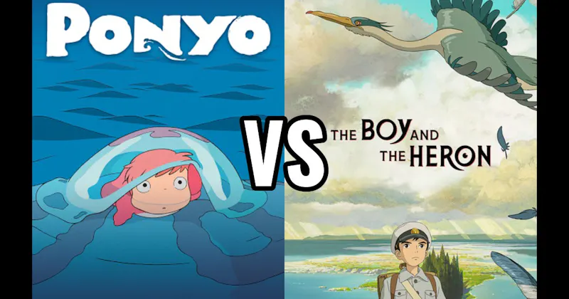 Ponyo vs. The Boy and The Heron
