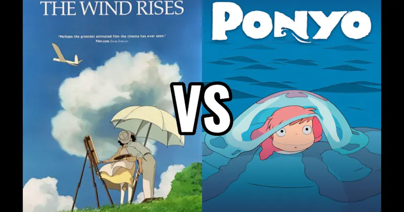 Ponyo vs. The Wind Rises