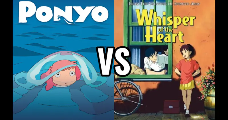 Ponyo vs. Whisper of the Heart