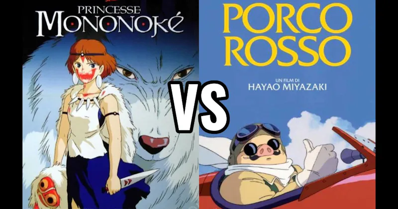 Porco Rosso vs. Princess Mononoke