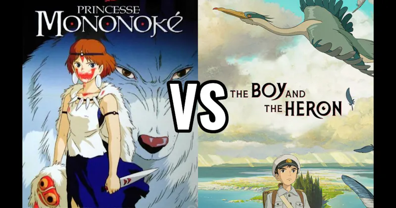 Princess Mononoke vs. The Boy and The Heron