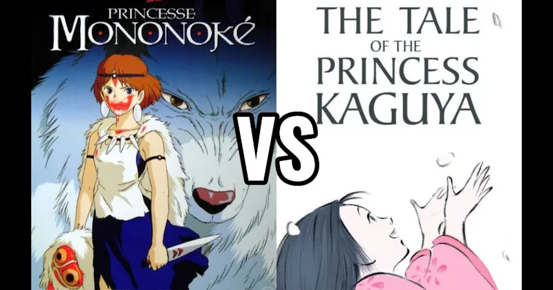 Princess Mononoke vs. The Tale of the Princess Kaguya