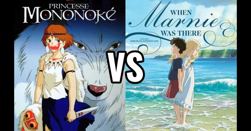 Princess Mononoke vs. When Marnie Was There