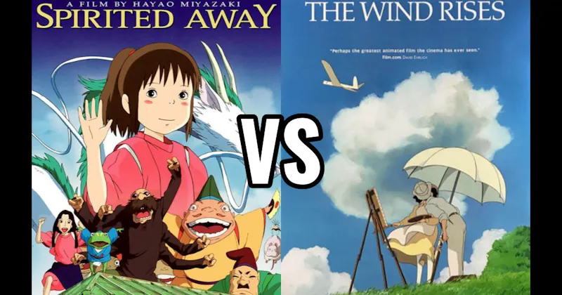 Spirited Away vs. The Wind Rises
