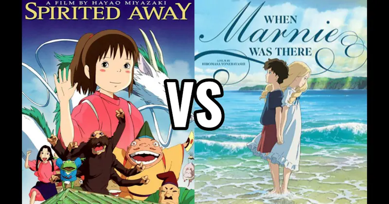 Spirited Away vs. When Marnie Was There