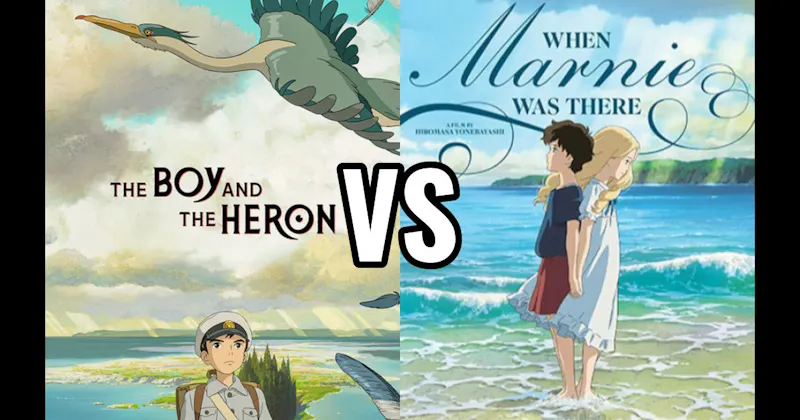 The Boy and The Heron vs. When Marnie Was There