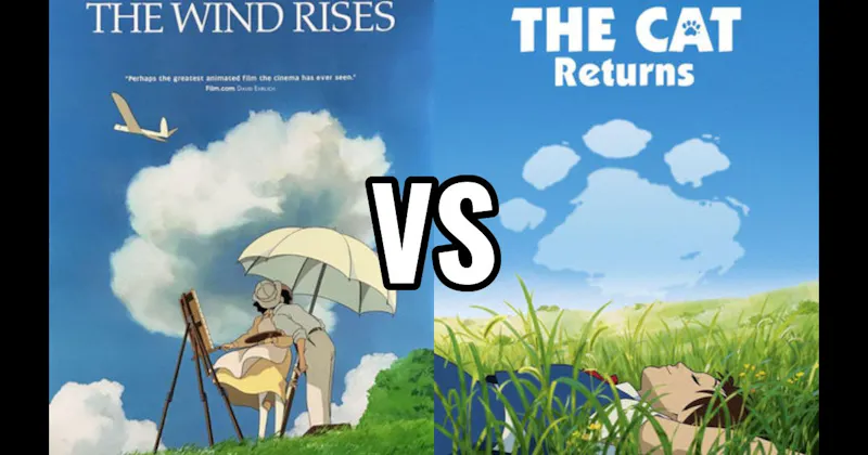 The Cat Returns vs. The Wind Rises