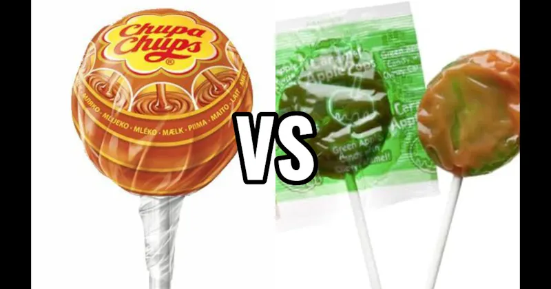 Caramel Apple Pop vs. Chupa Chups