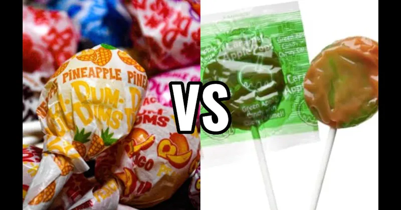 Caramel Apple Pop vs. Dum Dums
