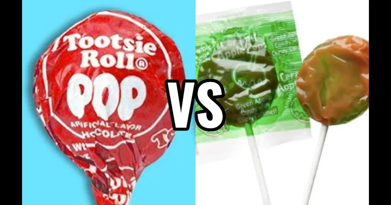 Caramel Apple Pop vs. Tootsie Pop